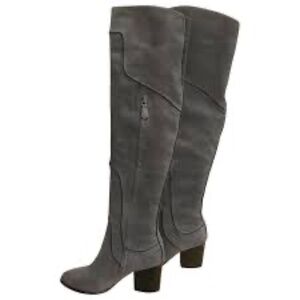 Rebecca Minkoff Grey Suede Boots Tall